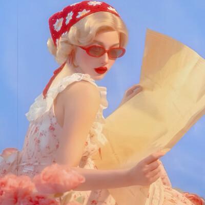 美式复古高清女头图片12张