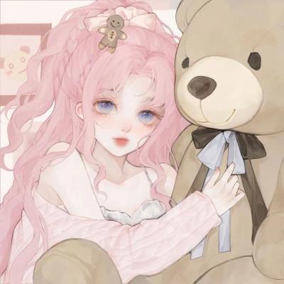 女闺蜜头像动漫两张超好看36张