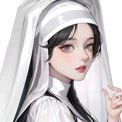 女生AI微信头像图片28张