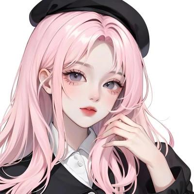 女生AI微信头像图片28张