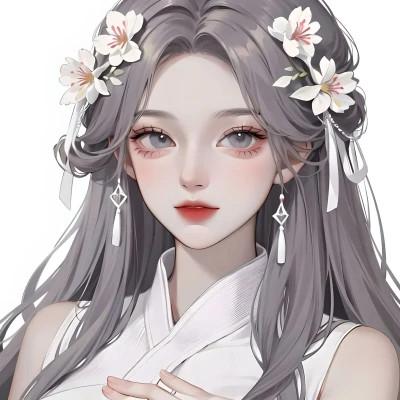 女生AI微信头像图片28张
