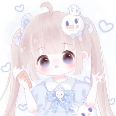 女闺蜜头像动漫两张超好看36张