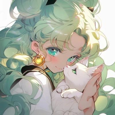 ai头像女生酷帅图片精致48张，精致细腻！
