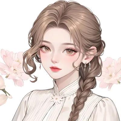 女生AI微信头像图片28张