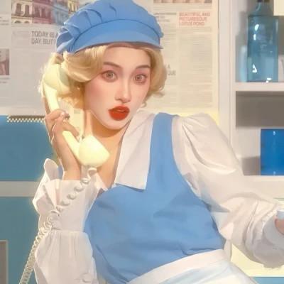 美式复古高清女头图片12张