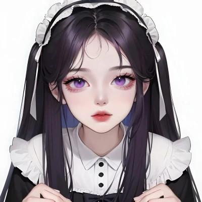 女生AI微信头像图片28张