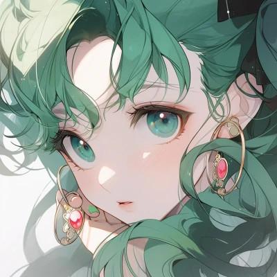 ai头像女生酷帅图片精致48张，精致细腻！