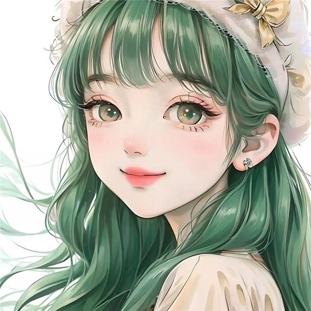 AI绘画氧气仙女头像图片