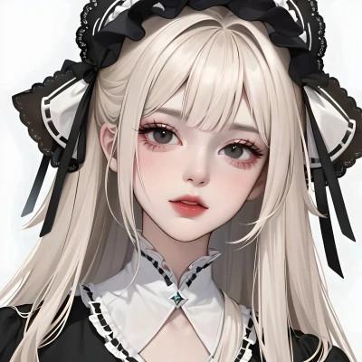 女生AI微信头像图片28张