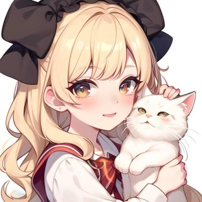 女生AI微信头像图片28张