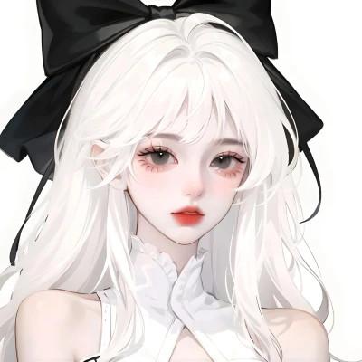 ai头像女生酷帅图片精致48张，精致细腻！