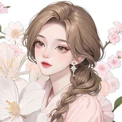 女生AI微信头像图片28张