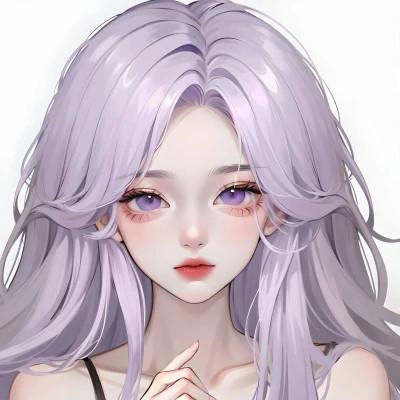ai头像女生酷帅图片精致48张，精致细腻！