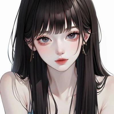 优质头像ai女32张