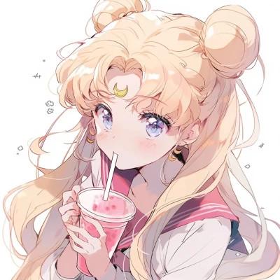 ai头像女生酷帅图片精致48张，精致细腻！
