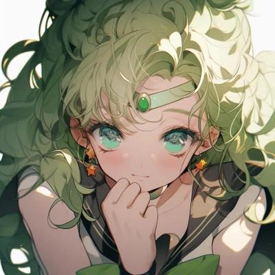 女生好看的AI头像图片32张，超级生动的AI女神