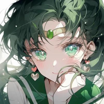 女生好看的AI头像图片32张，超级生动的AI女神