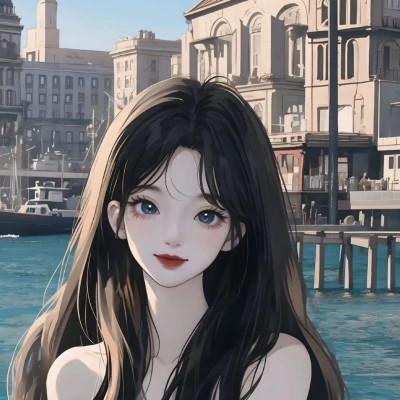 头像女生AI绘画图片合集20张，每一张都独一无二
