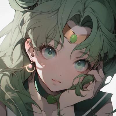 女生好看的AI头像图片32张，超级生动的AI女神