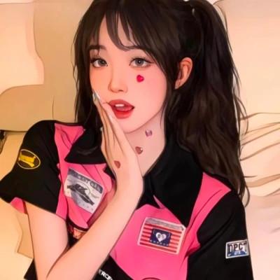 插画头像女唯美文艺图片32张