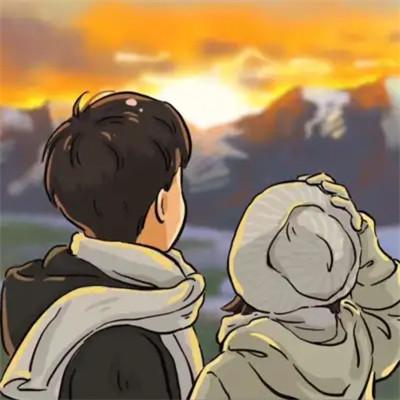超有爱的情侣头像动漫31组