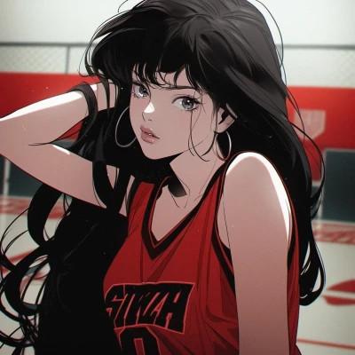 女生好看的AI头像图片32张，超级生动的AI女神