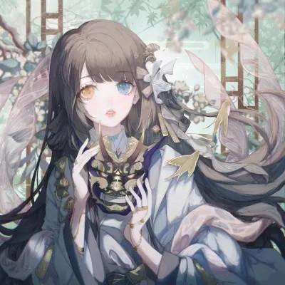 女生绝美手绘头像60张