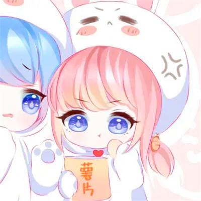 超甜超可爱的动漫情侣头像102张
