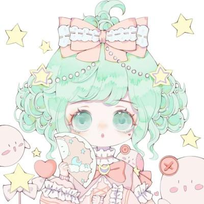 可爱女生头像卡通呆萌q版114张