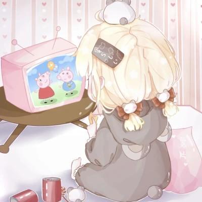 卡通头像女可爱q版(60张)