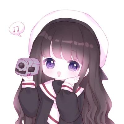 卡通头像女可爱q版(60张)