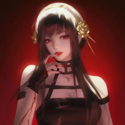 女生绝美手绘头像60张