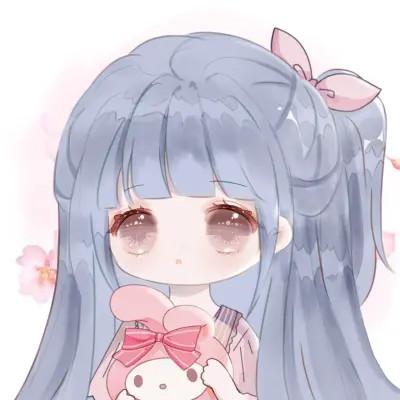 可爱的卡通头像女生呆萌