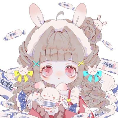 可爱女生头像卡通呆萌q版114张