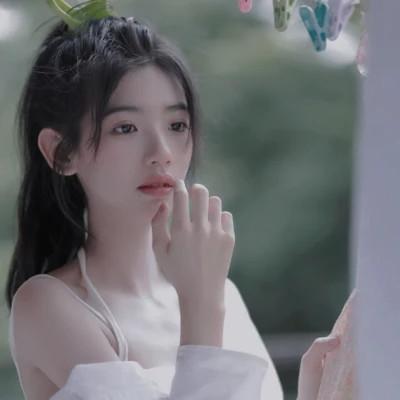 慵懒随意女生头像59张