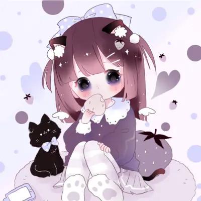 可爱女生头像卡通呆萌q版114张