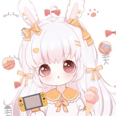 卡通头像女可爱q版(60张)