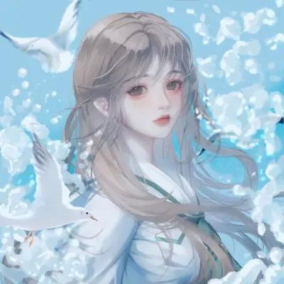 女生绝美手绘头像60张