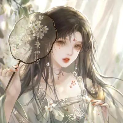 女生绝美手绘头像60张