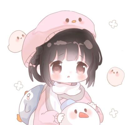 卡通头像女可爱q版(60张)