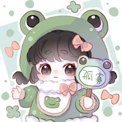 卡通头像女可爱q版(60张)