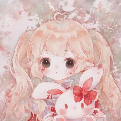 卡通头像女可爱q版(60张)