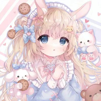女生绝美手绘头像60张