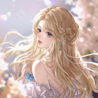 女生绝美手绘头像60张