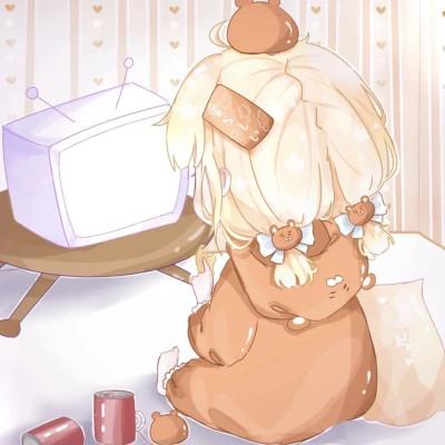 卡通头像女可爱q版(60张)