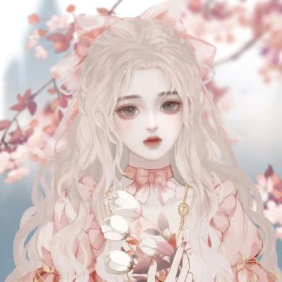 女生绝美手绘头像60张