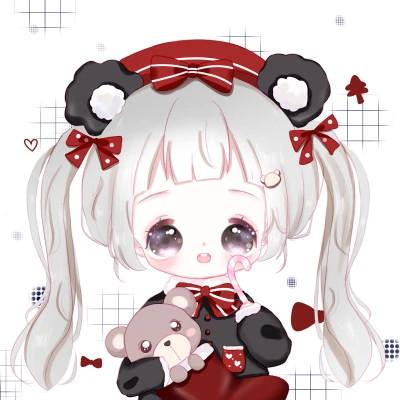 可爱女生头像卡通呆萌q版114张