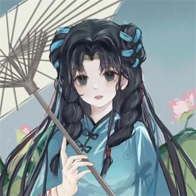 女生绝美手绘头像60张