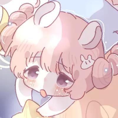 卡通头像女可爱q版(60张)