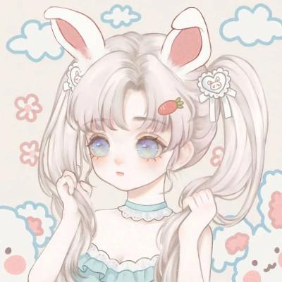 女生绝美手绘头像60张